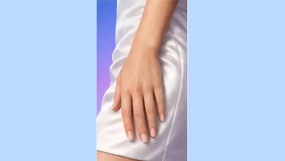 The same photograph after professional retouching