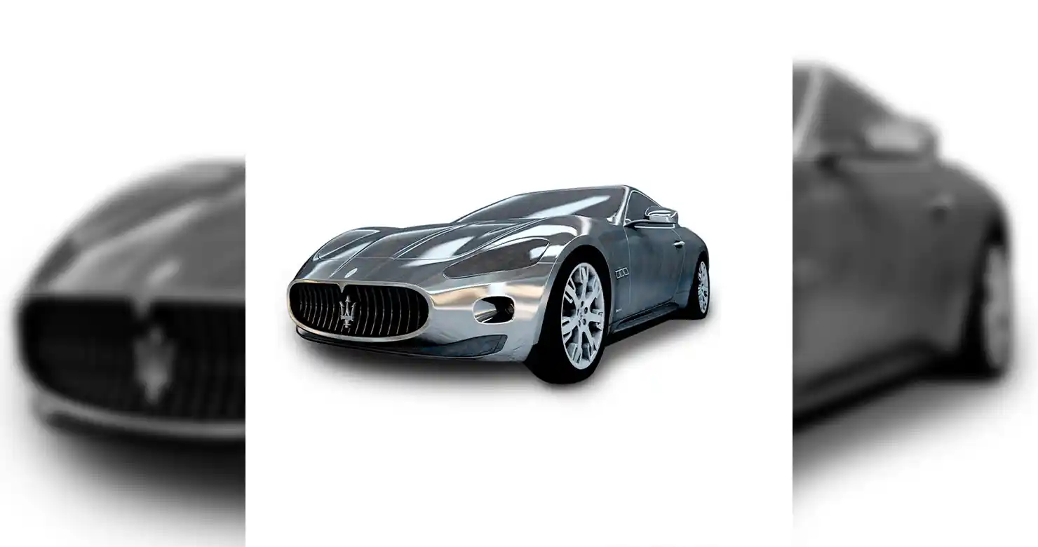The same photograph after professional retouching