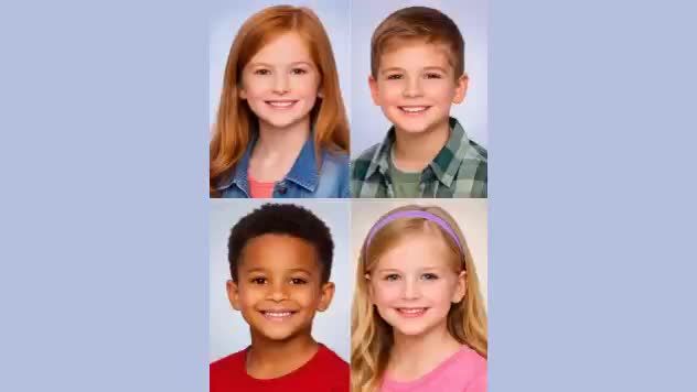 The same photograph after professional retouching